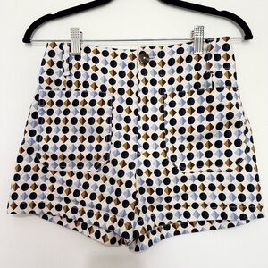 Maeve by Athropologie The Colette High Rise Pockets Womens Shorts Size 27